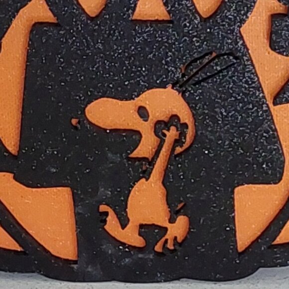 Roman Peanuts Snoopy's Doghouse Boo! Pumpkin LED Halloween Decor - Picture 7 of 14
